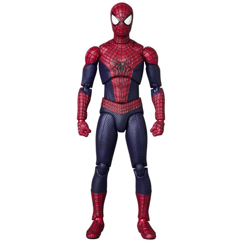 Nuevo Mafex No.248 The Amazing Spider-man 2 figura de acción figura de Andrew Garfield Gk Anime figura de acción modelo juguetes regalos