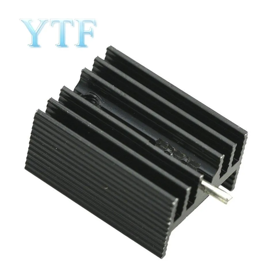 5PCS TO-220 Triode Heatsink Radiator Cooler Radiator 21×15×11MM High Quality Aluminum Heat Sink Fin With Needle