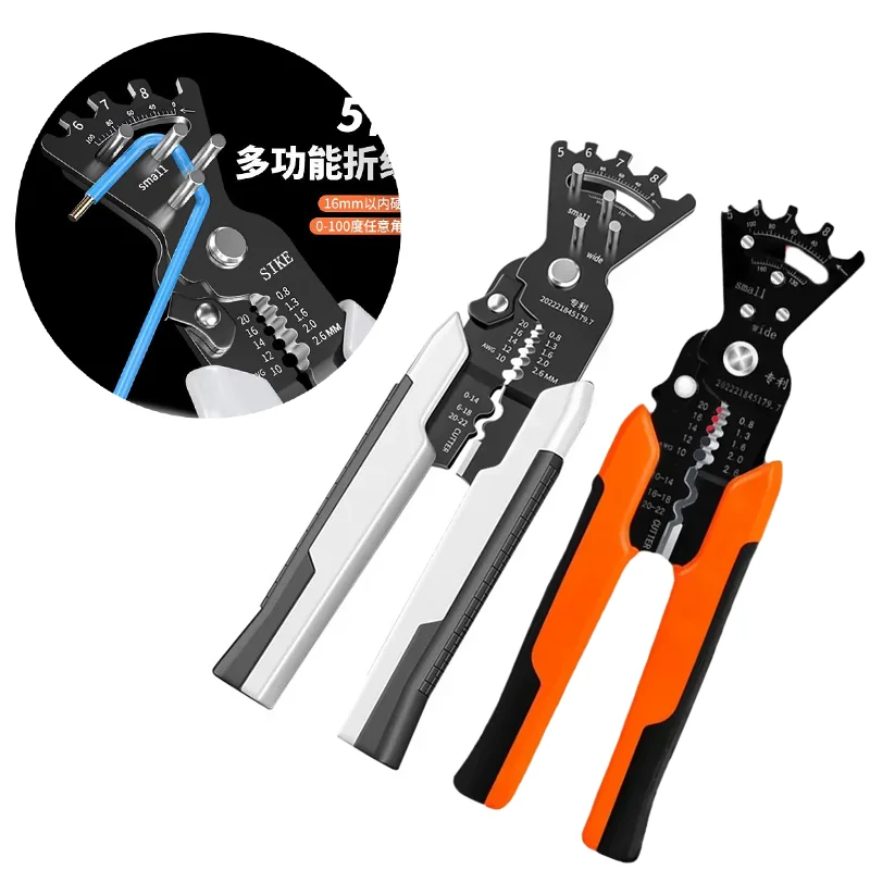 

Five-in-one multi-function wire bending and wire stripping pliers Special for electricians