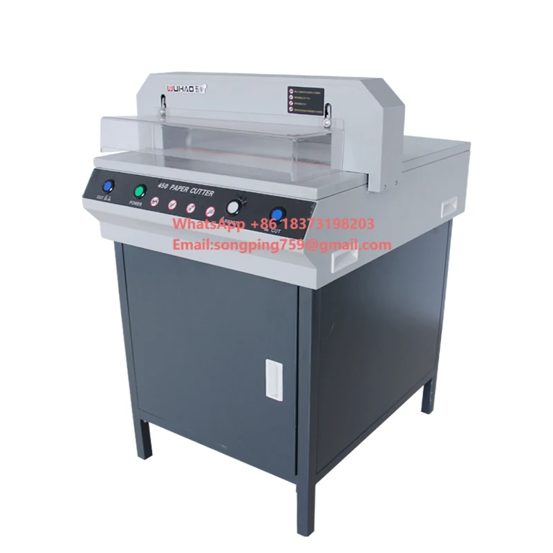 

Wuhao A3+ Electric Paper Cutting Machine 450V+ High Voltage Trimmer