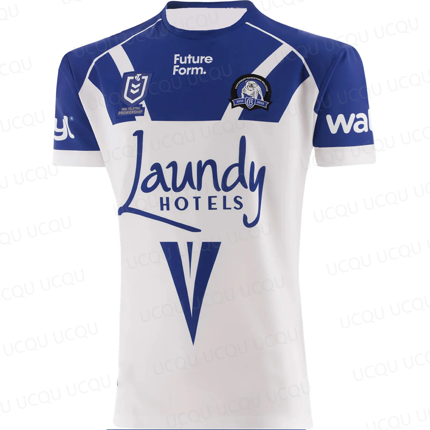 قميص Canterbury Bankstown Bulldogs 2025 Heritage Jersey 1995 قميص الرجبي الكلاسيكي الرجعي أستراليا ملابس رياضية للرجال والكبار