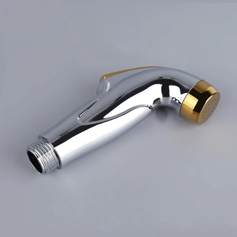 Trigger-Activated Handheld Bidet Spray for Toilet Douche Use Made of ABS Material with Splash-Free Gentle Water Flow