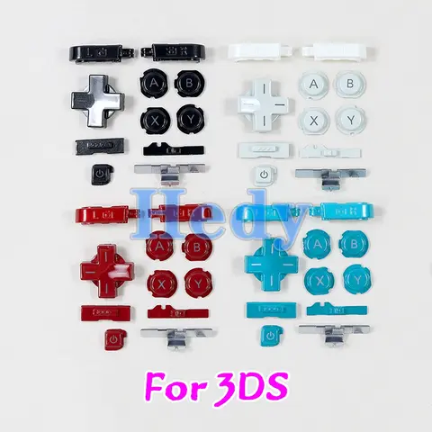1set Replacement ABXY D-Pad Button Set For Nintendo 3DS 2012 Old ABXY Power Button Cross On/Off Key