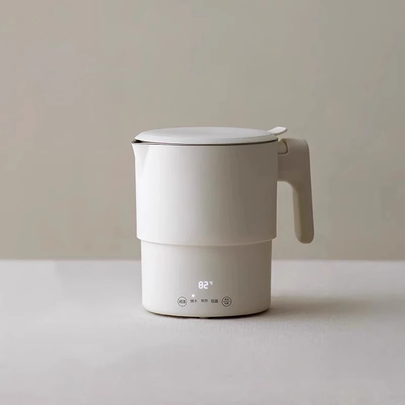 All-steel folding kettle portable, kettle constant temperature, water cup travel pot can be used on the plane for business trips