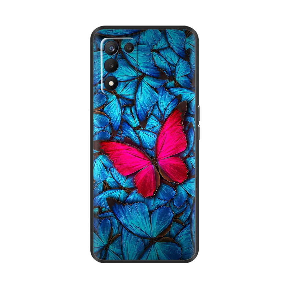 Per Realme Q3s Custodia 5G Tpu Cover Custodia morbida in silicone per oppo realme Q3s / Q3t RealmeQ3s Q 3s 3t Custodia Paraurti Fundas Coque