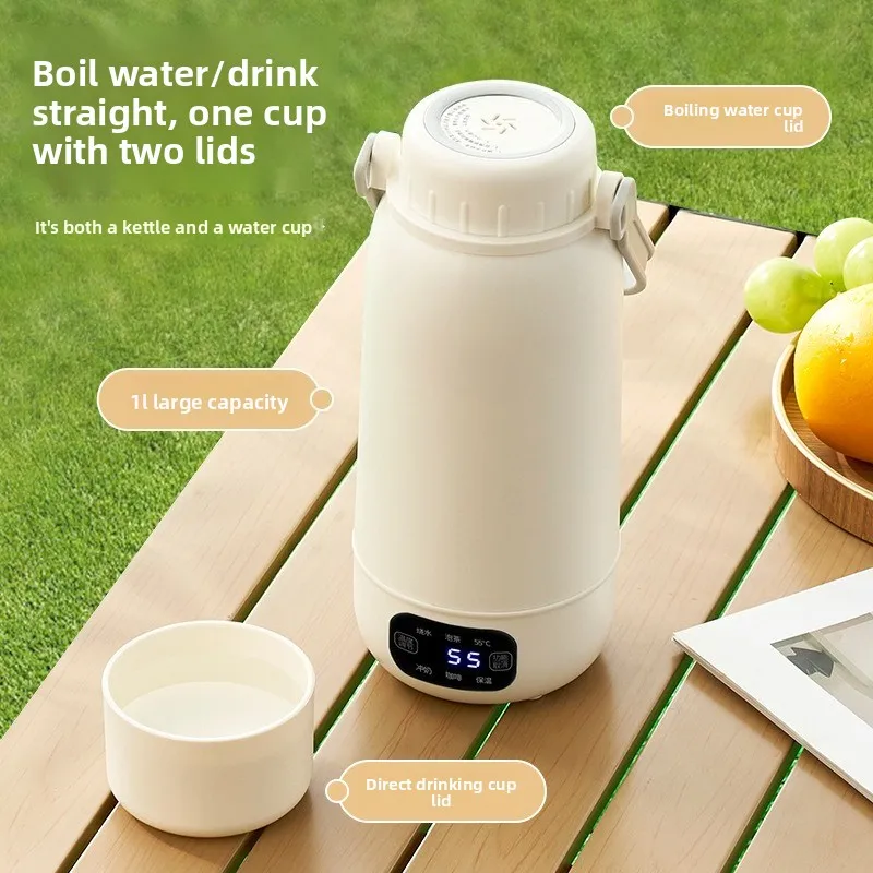 Electric Kettle For Business Trips  Portable Small Mini Heating  Constant Temperature Household Water Kettle
