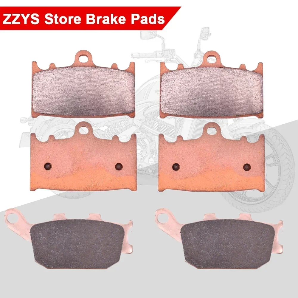 

Motorcycle Accessories Front Rear Brake Pads Disc Tablets for SUZUKI GSX1250 GSX1250F GSX1250FA Sports Touring GSX 1250 2010-16