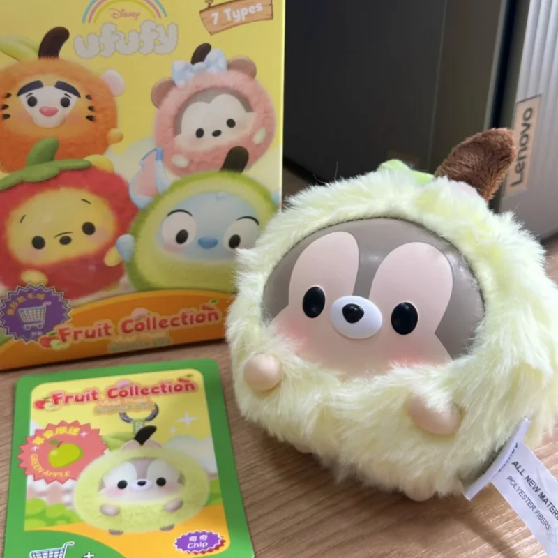

Kawaii Disney Ufufy Fruit Collection Vinyl Blind Box Trendy Toy Backpack Pendant Girls' Gift Pendant Ornament Winnie The Pooh