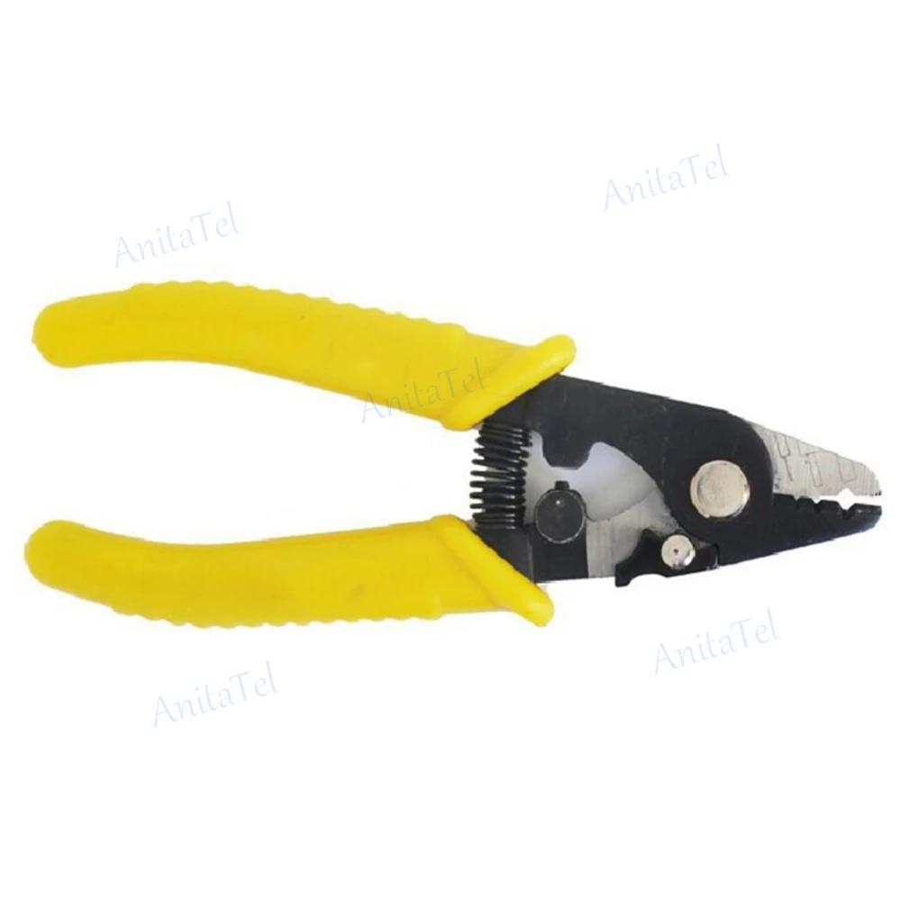 High Quality Fiber Optic Stripper For Stripping 125um 250um FTTH Fiber Coating Optical Cable Tool 1pcs