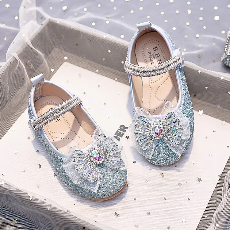 Strass-Haken-und-Schlaufen-Mädchen-Mary-Jane-Schuhe für Partys, Hochzeiten, Shows, elegante, süße Prinzessinnenschuhe – Detail 11