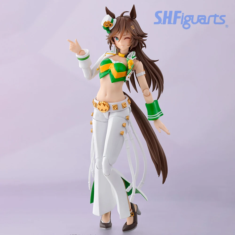 오리지널 정품 반다이 S.H.Figuarts SHF Umamusume Pretty Derby Clear Bliss Mr.CB 액션 피규어 애니메이션 피규어 박스형 모델 완구