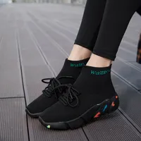 Trendy Luxury Women's Flat Shoes Thick Bottomed Shose Women Female Kid's Black Sneakers For Women Big Size Girls' Shoes Tennis