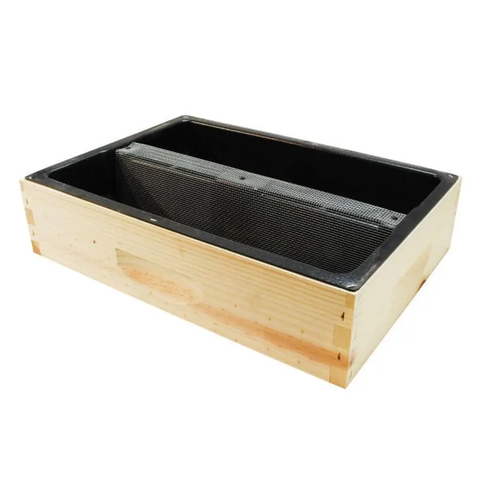 

Mann Lake ey Top eeder or hives, Leakproo Plastic Syrup Reservoir with Galvanized Saety Sn, its Stand 10-e Hives, Heavy-Duty Rei