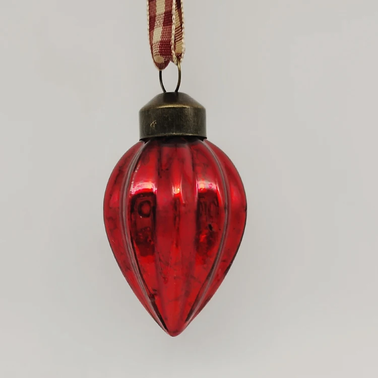 Christmas tree decorations, glass ornaments
