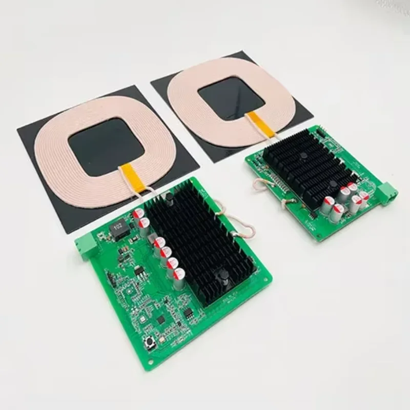 

customized 200 W long distance lithium battery charger fast wireless charging module pcba