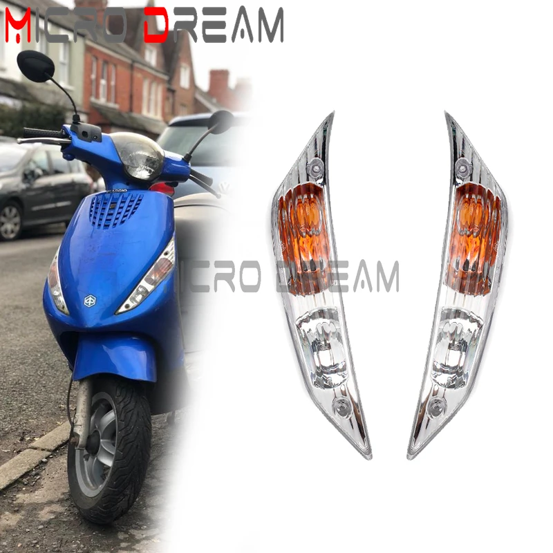 12V E4 Motorcycle Scooter Front Turn Signal Flashing Indicator Light For Zip 2 50cc AC 4 Stroke SP Base 50cc 100cc 125cc SSL 25