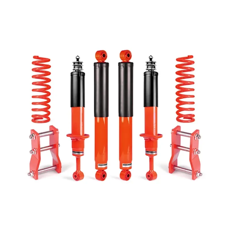 【CHIMU HOME】4x4 Suspension Lift Kit for Hilux Vigo 2005-ON Full Set Shock Absorbers Coil Springs Shackles view 2