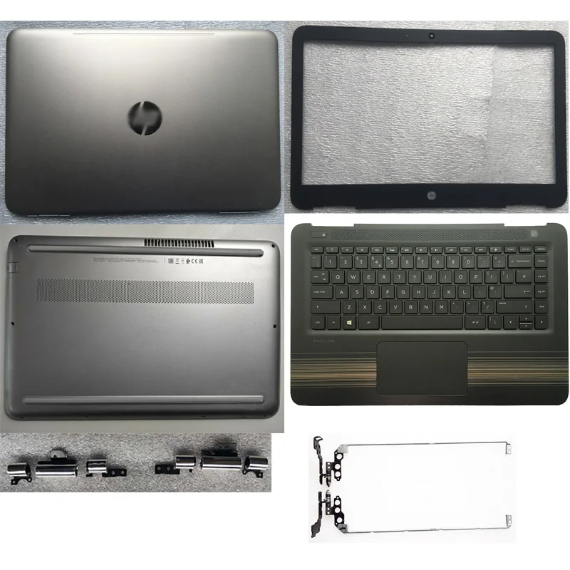 

New A B C D Cover For HP Pavilion 14 14-AL TPN-Q171 Laptop LCD Back Cover Front Bezel Palmrest Bottom Case Hinges Hinge Cover