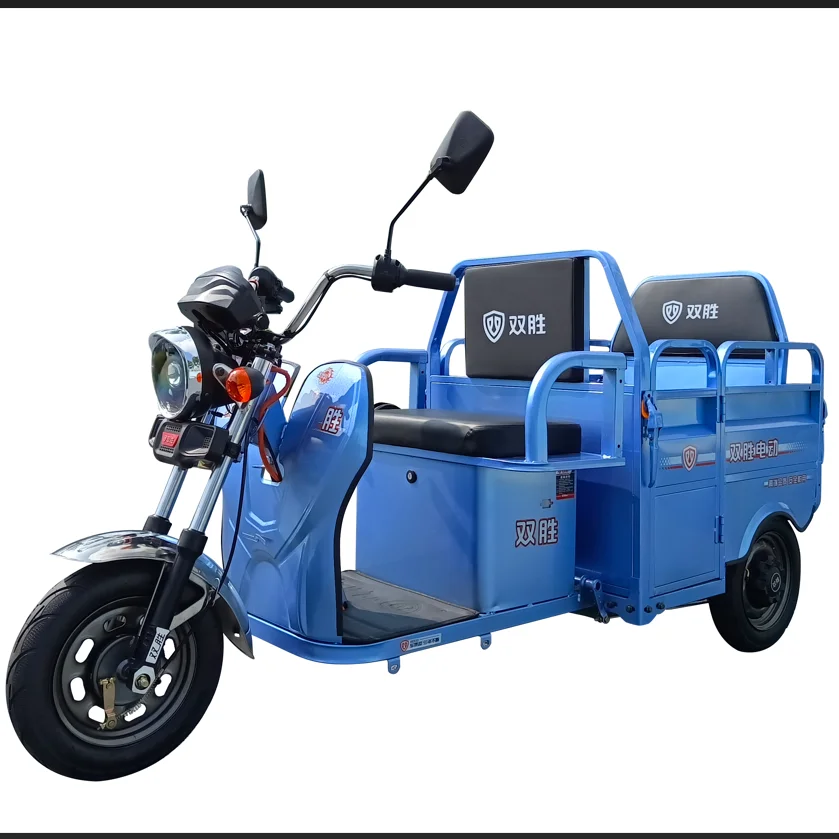 

Long Battery Life Logo Customized 3 Wheel Electric Scooter Tricycle Pedicab Electric Trike Adults