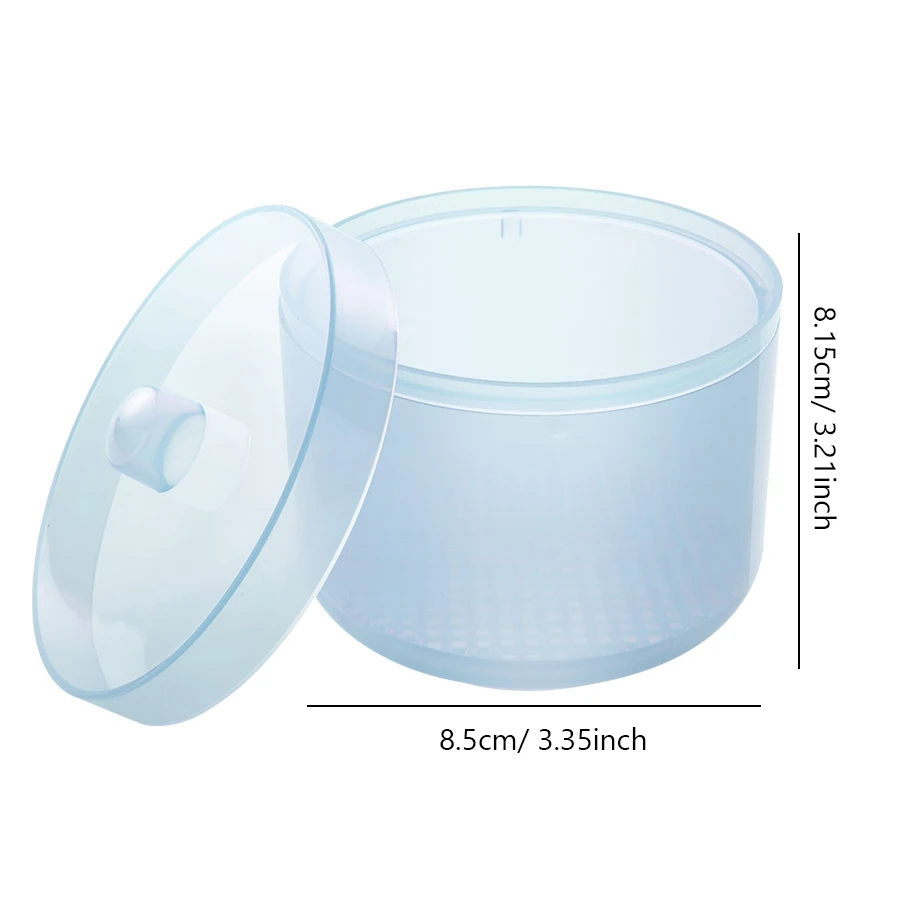 กล่องทําความสะอาดหัวเจียรเล็บพร้อมตัวกรอง, ถ้วยฆ่าเชื้อสําหรับเครื่องมือทําเล็บ, ภาชนะแช่ดอกสว่านเล็บ