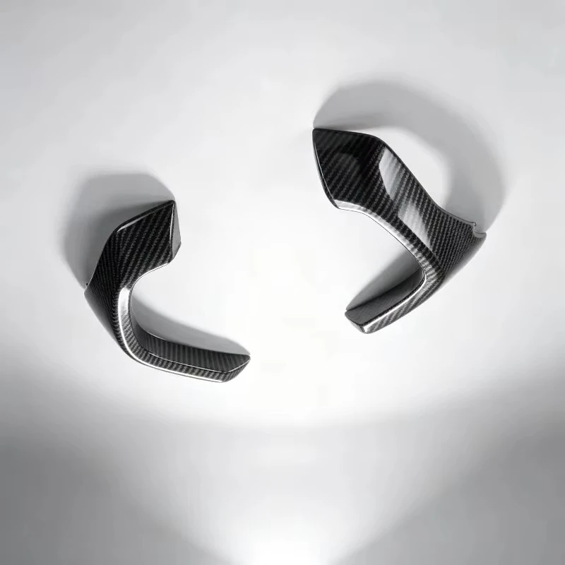 FOR Isuzu D-Max 2021 Window Switch Cup Holder & Gear Shift Frame Carbon Texture Anti-Scratch Stylish Interior Mod Accessory