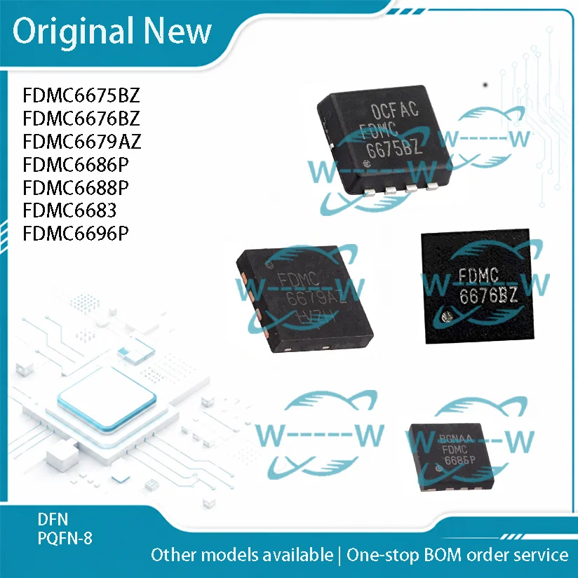 5-30P FDMC6675BZ FDMC6676BZ FDMC6679AZ FDMC6686P FDMC6688P FDMC6683 FDMC6696P 6675BZ 6676BZ 6679AZ 6686P 6688P 6683 6696P MOSFET