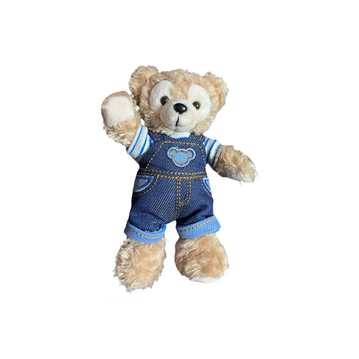Disney Duffy Denim, Bag Keychain Cute Dolls Plush Charm Hong Kong Disney 13.5cm H