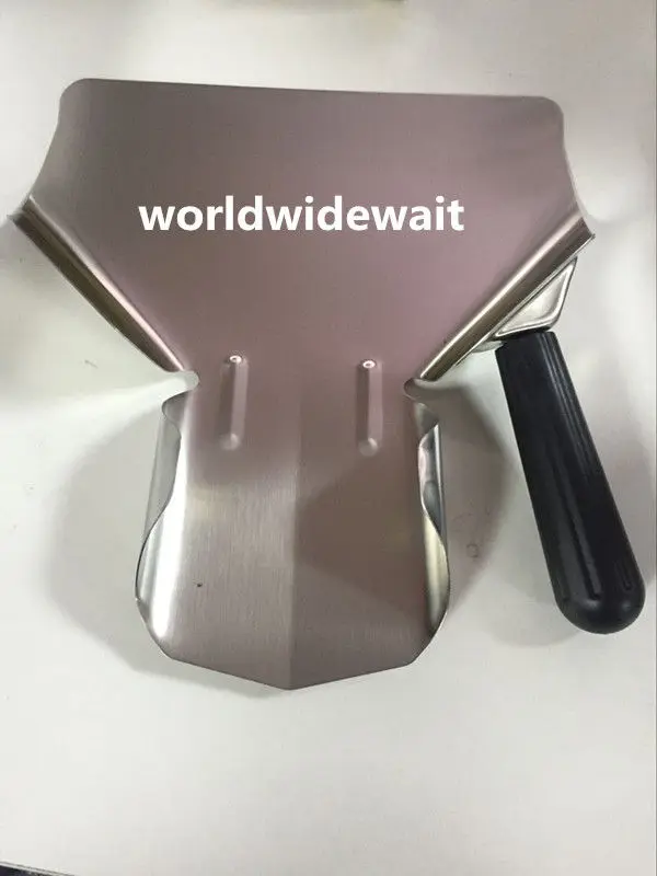 

Лопатка для картофеля фри из нержавеющей стали с правой ручкой для KFC и Mcdonald's