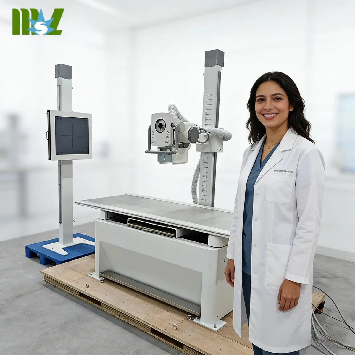 OEM/ODM Hot Selling Hospital Digital Radiography X-ray DR Best Price Manual Dual-column Machine HX20 MSL Brand 50kW High Power