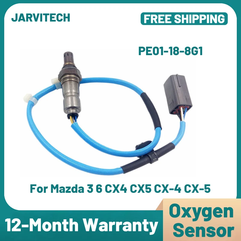 

O2 Oxygen Sensor PE01-18-8G1 PE01-18-8G1A Upstream For Mazda 3 6 CX4 CX5 CX-4 CX-5 1.5L 2.0L 2.5L 2012 2013 2014 2015 2016 2017
