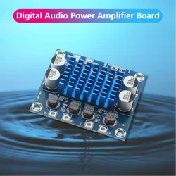 Dual Channel Digital Stereo Audio Power Amplifier Board TPA3110 XH-A232 Powerful Sound Amplifier Module 30W+30W DC 8-26V 3A