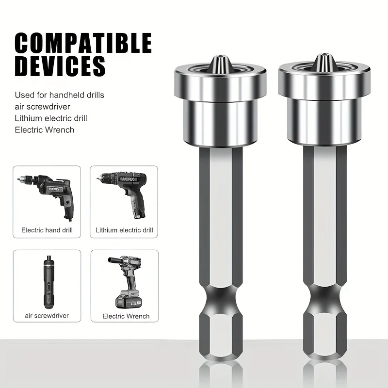 

Magnetic Drywall Screwdriver Bit Set Hex Shank Phillips Head 50mm Gypsum Board Plasterboard Electric Batch Head Drilling Tools