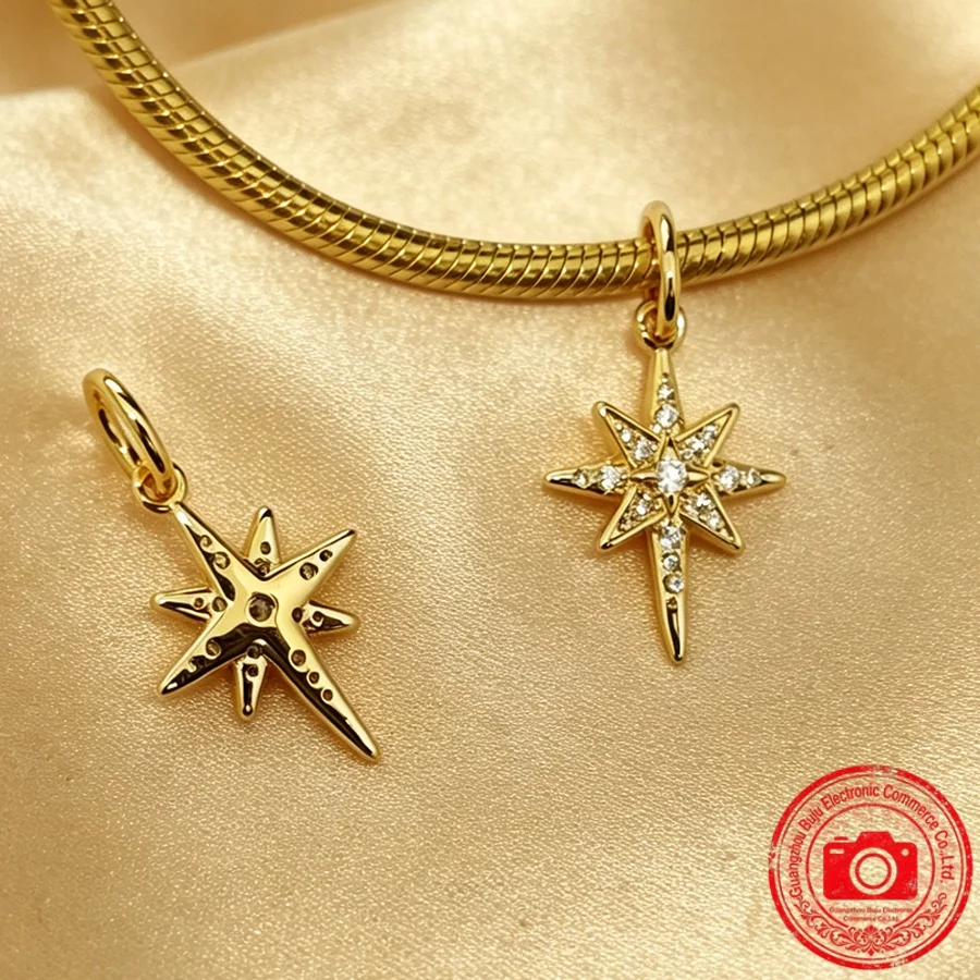 Neue Original-Charm-Perlen, Funkelnde Feuerwerk-Doppelanhänger & Stammbaum-Anhänger-Perlen Passend für Anhänger-Armbänder Damenschmuck Geschenk