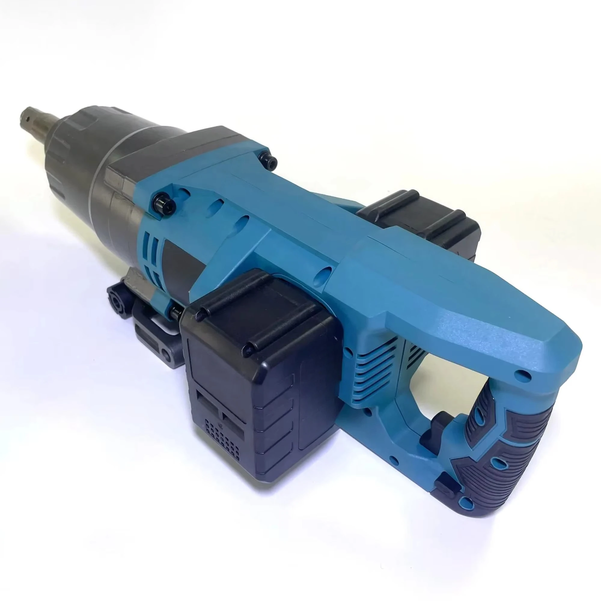 Brushless Cordless Impact Wrench, Extra‑high Torque Lithium‑ion Power Wrench With Dual Batteries