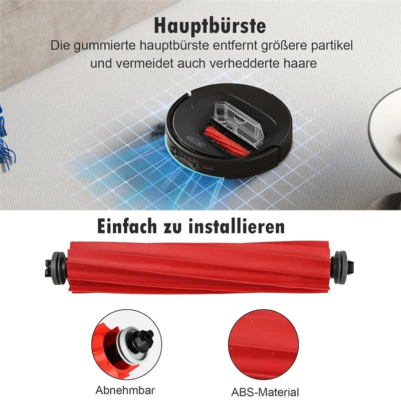 -A89Z For Roborock QV 35S/QV 35A Robot Vacuum Cleaner Accessory Set Replacement Parts Included