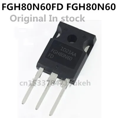 Original 2pcs/ FGH80N60FDTU FGH80N60FD FGH80N60 TO-247 600V 80A