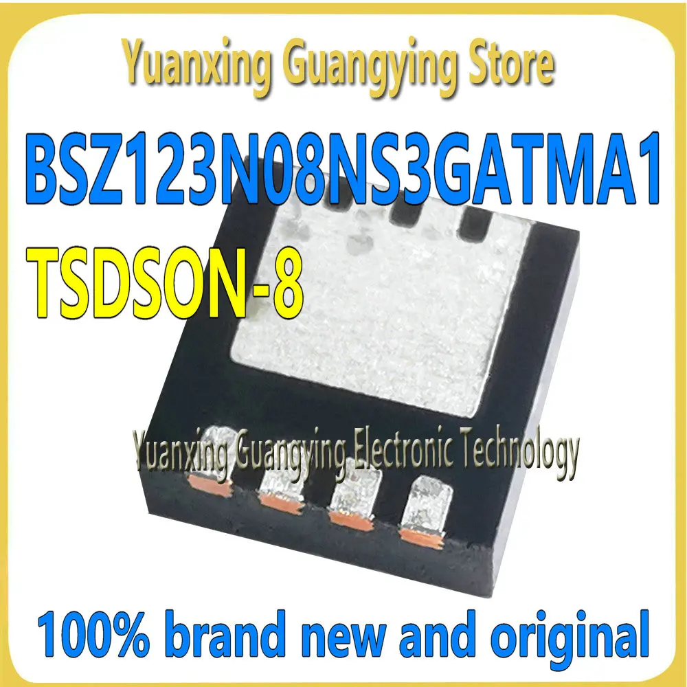 (10 pieces) BSZ123N08NS3GATMA1 BSZ123N08NS3G 123N08N TSDSON-8 80V 56A N-channel MOSFET chipset 100% brand new