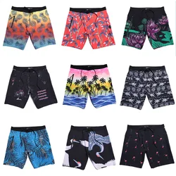 New Fashion Upgrade Brand Beach Shorts For Men Board Shorts Waterproof Quick-drying Swimwear Casual Diving Surfing Boardshorts