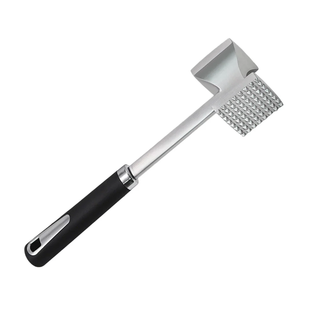 

Potato Masher Stainless Steel Beef Hammer Meat Pounder Mallet Tender Pounding Chicken Tenders