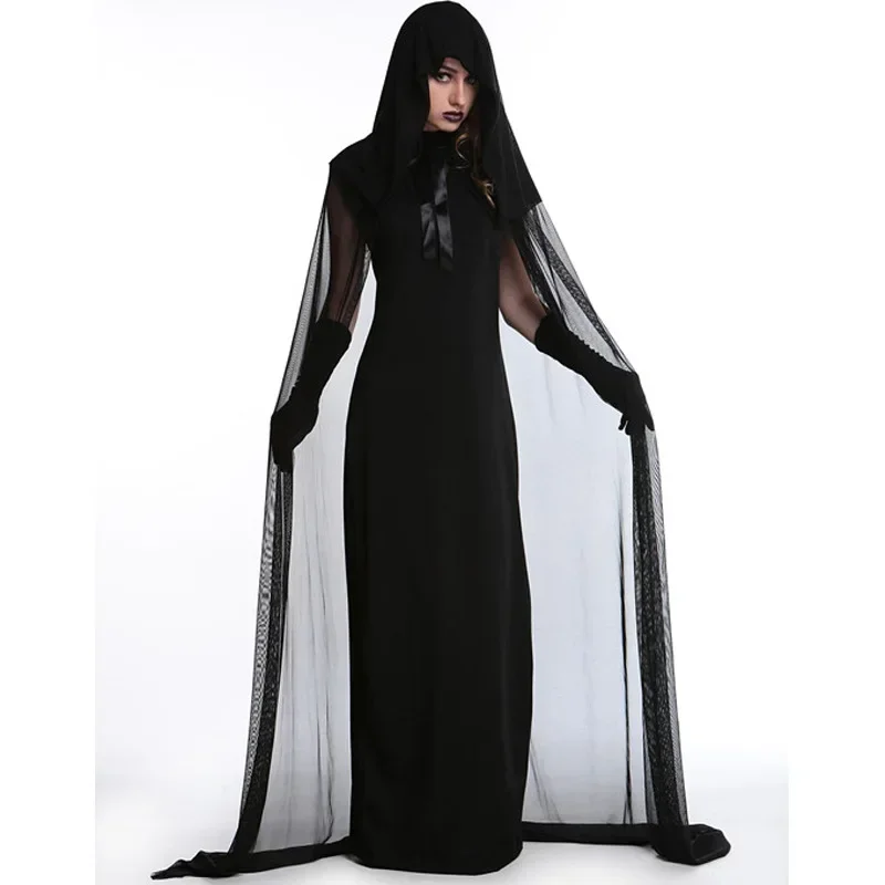 Halloween Female Scary Witch Vampire Cosplay Costume