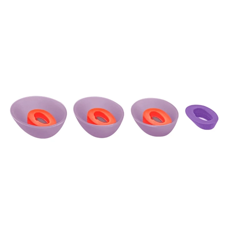 Dicas orelha silicone fones ouvido para sintonizar fones ouvido compatíveis com
