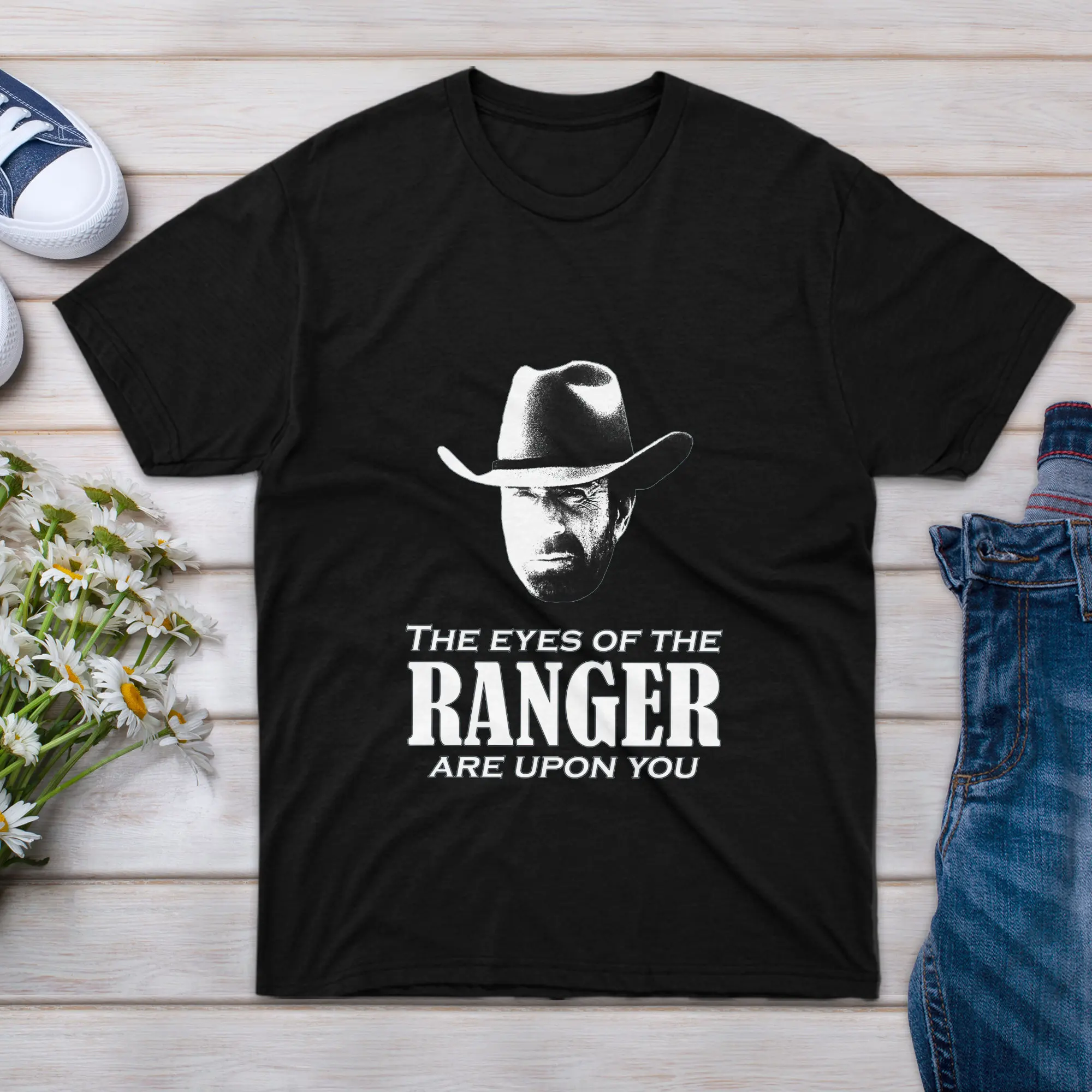 T Shirt Walker Boy Texas Ranger Big Merchandise Short Chuck Novelty Norris Women Girl Sleeve Event For Men Family