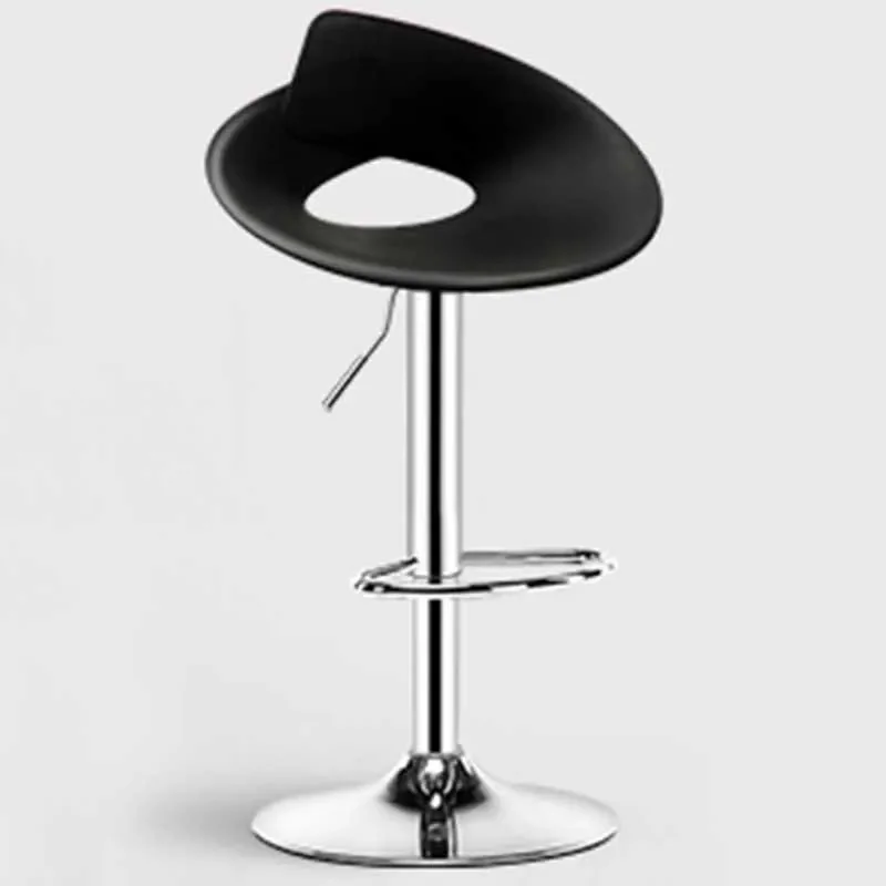 White Desk Modern High Designer Dining Bar Chair Barber Minimalist Adjustable Cafe Computer Chair Metal Chaise Furniture