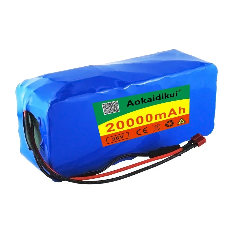 ก้อนแบตเตอรี่18650ลิเธียม skuter listrik 36V 20000mAh 10S4P ก้อนแบตเตอรี่ skuter listrik skuter listrik 36V 100AH 36V