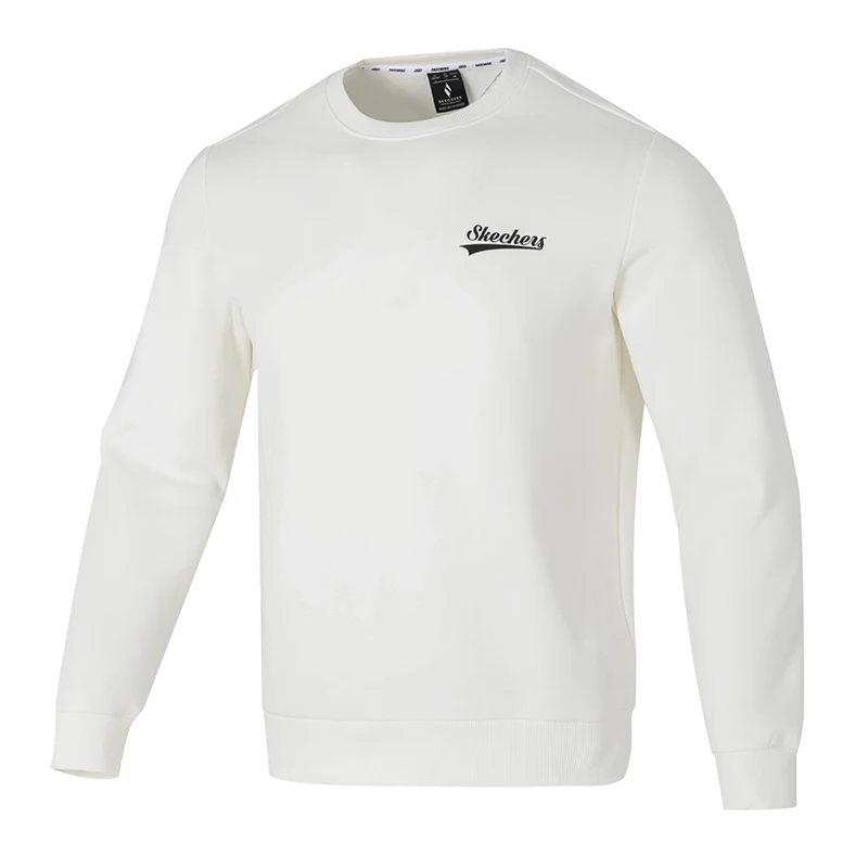 

Skechers Men's and Women's Sportswear Casual Fleece-Lined Warm Sweatshirt Couple Pullover Fhl323U077-0074