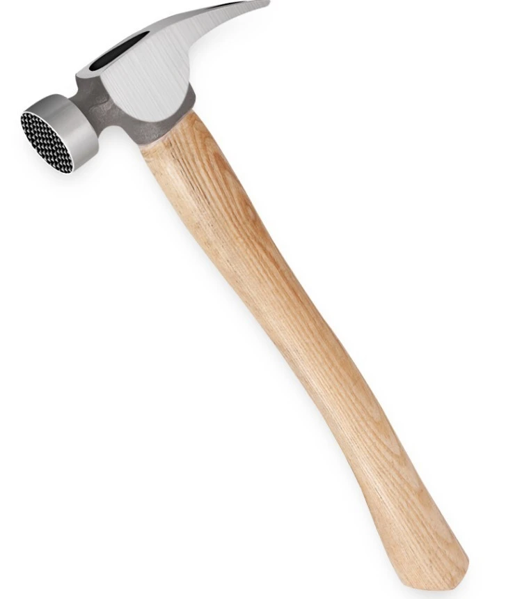2025 Anti-slip hammer, woodworking nail puller, iron hammer, sheep horn hammer, household multi-functional tool hammer