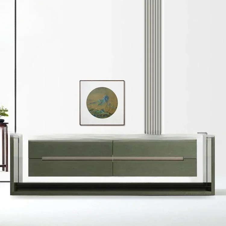 Modern Solid Wood Cabin et T V Ca binet Ward robe Cabi net Locker Club Vil la Hotel Exhibition Hall Fur niture