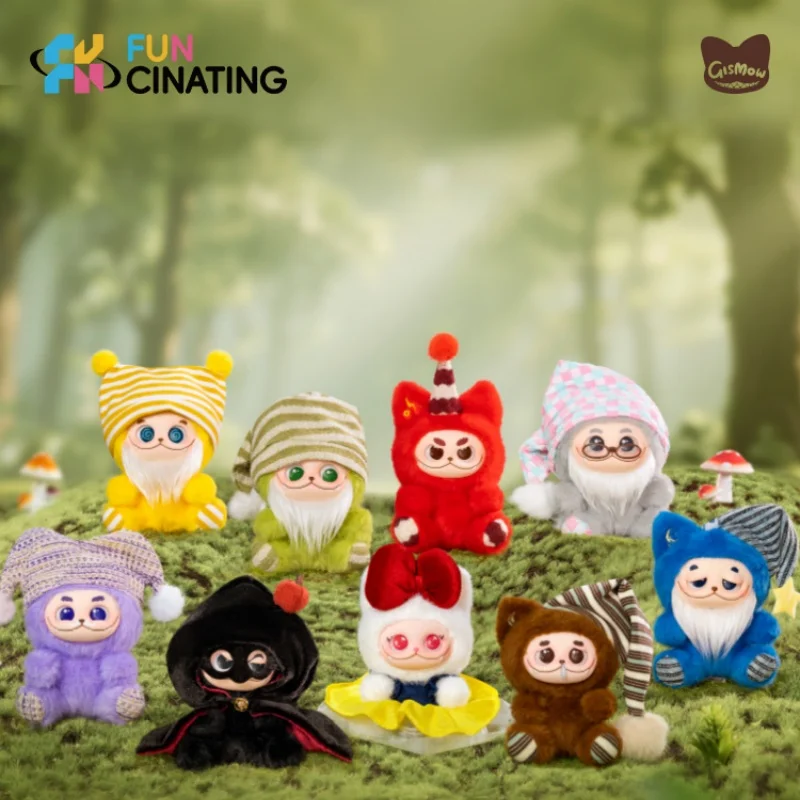 Genuine Gismow Bean Bag League Series Vinyl & Plush Blind Box Reversed Love Zi Yu Same Style Pendant Mystery Box Surprise Gift