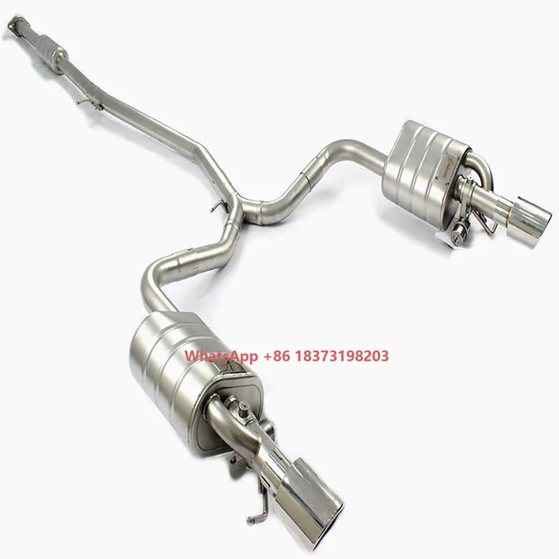 Catback System for Explorer Exhaust Valvetronic Catback Exhaust Ss304  Exhaust Pipe System