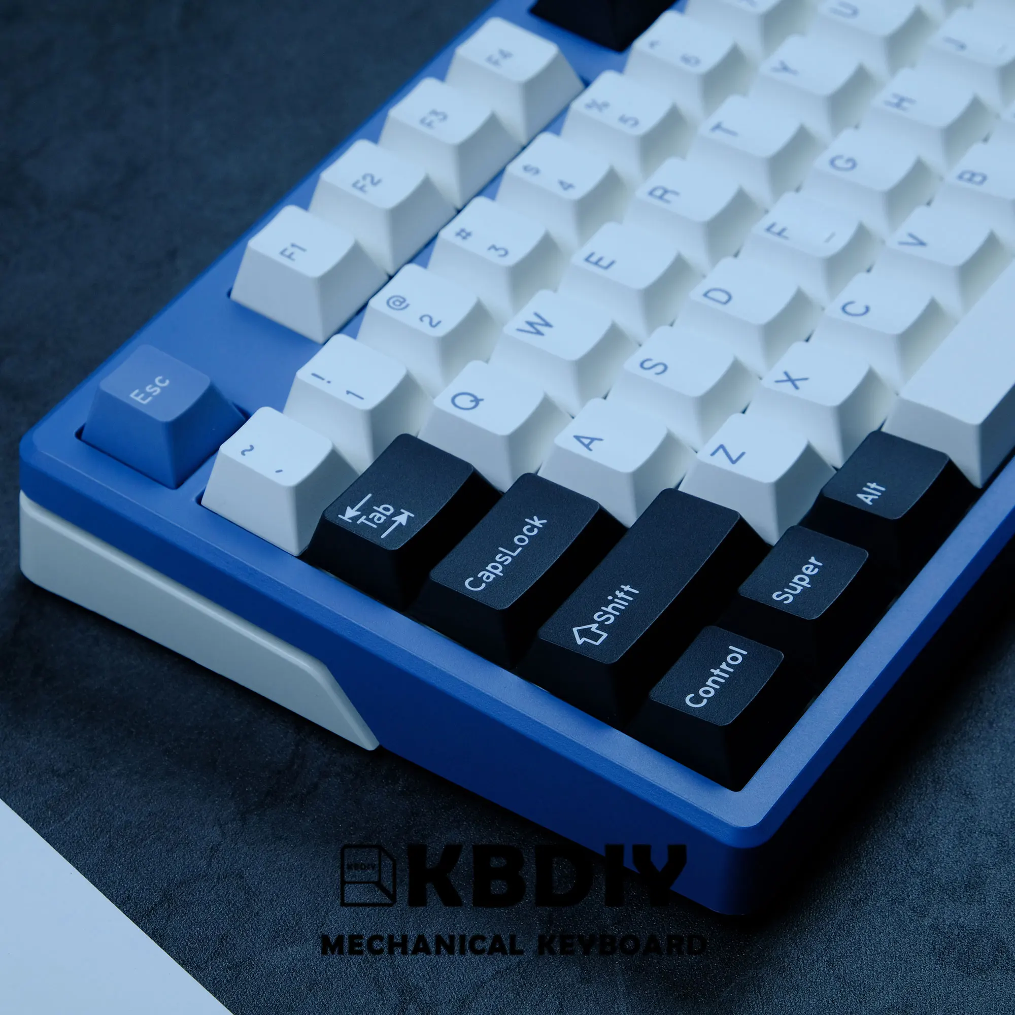 KBDiy Arktischen Doppel Schuss Kirsche Profil PBT Keycap Weiß Schwarz DYE-UNTER Gewohnheit GMK Keycap für Mechanische Tastatur 173 schlüssel Kappe Set